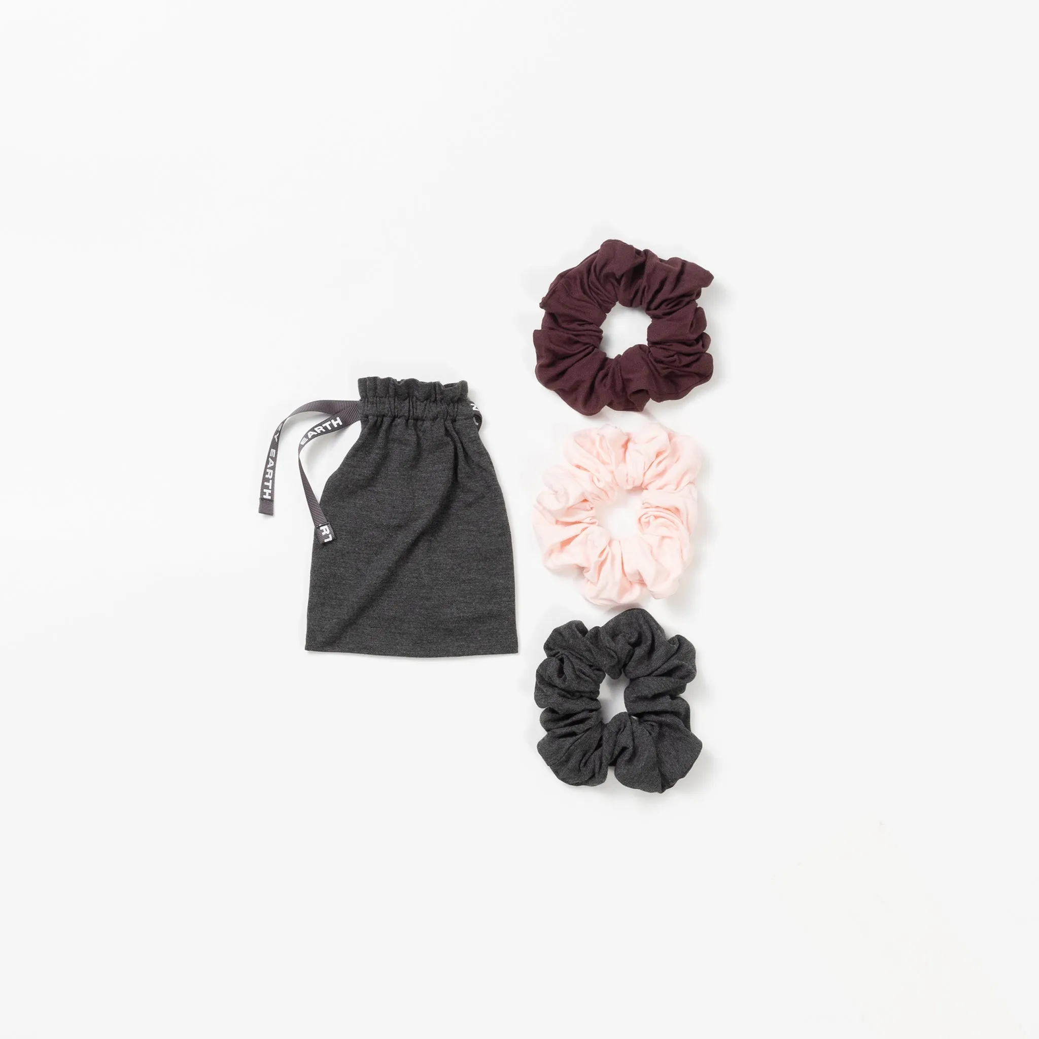 Bamboo Stretch-Knit Scrunchies