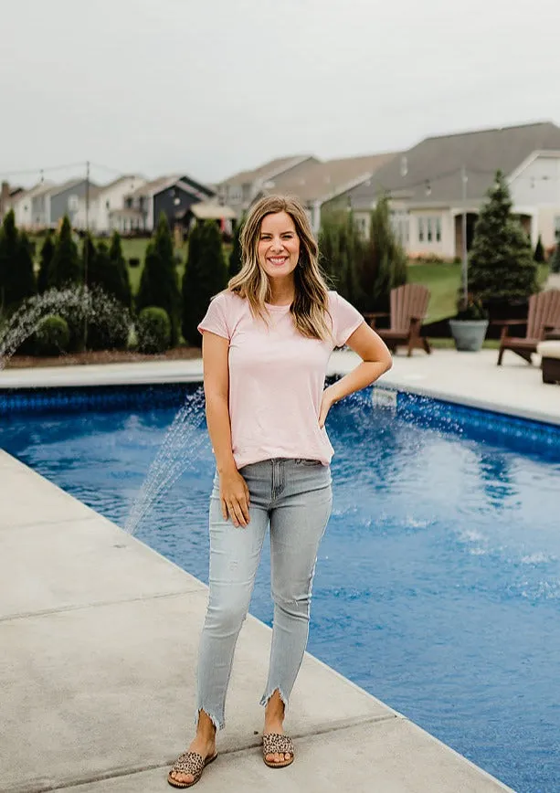 Classic Fit Textured Tee