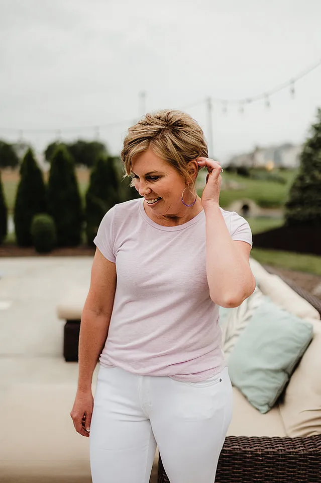 Classic Fit Textured Tee