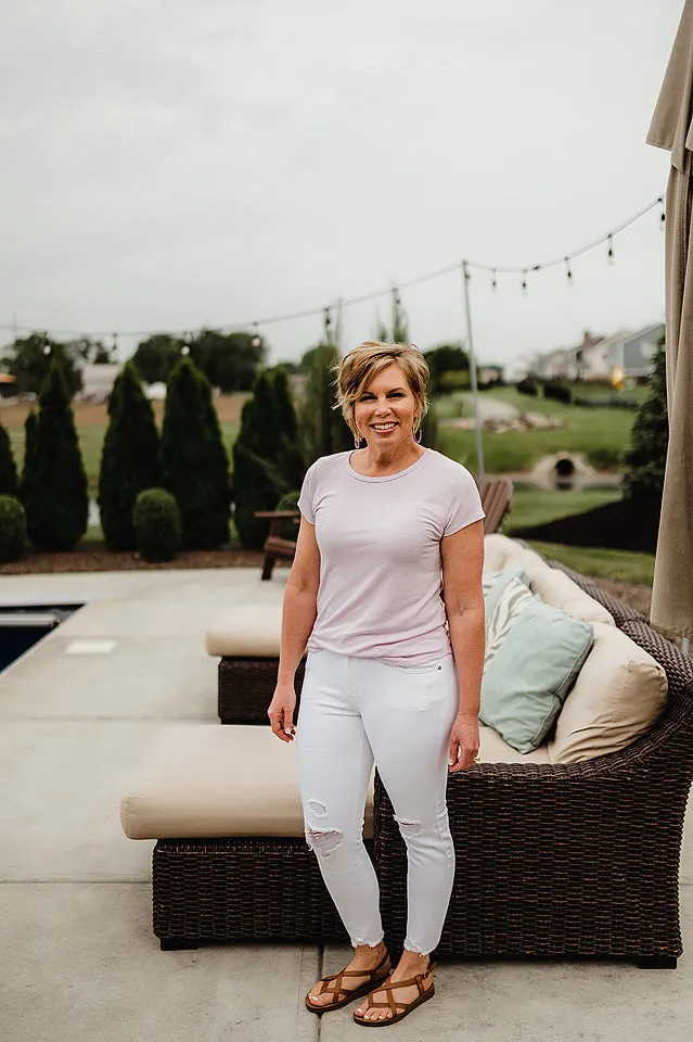 Classic Fit Textured Tee