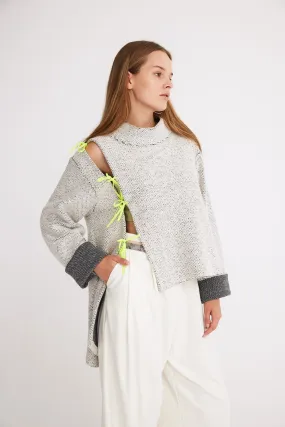 Cozy Neon Knit Top