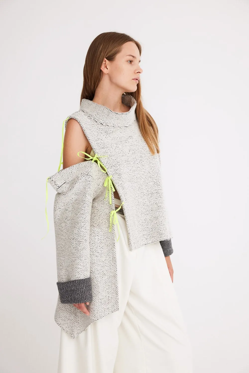 Cozy Neon Knit Top