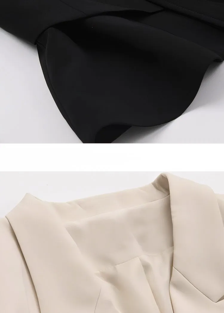 DOUBLE BELT MIDI JACKET