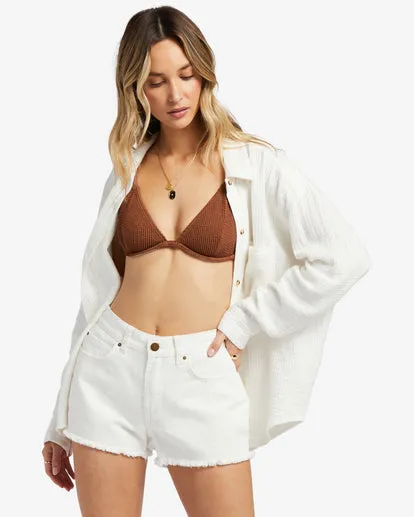 drift away frayed shorts