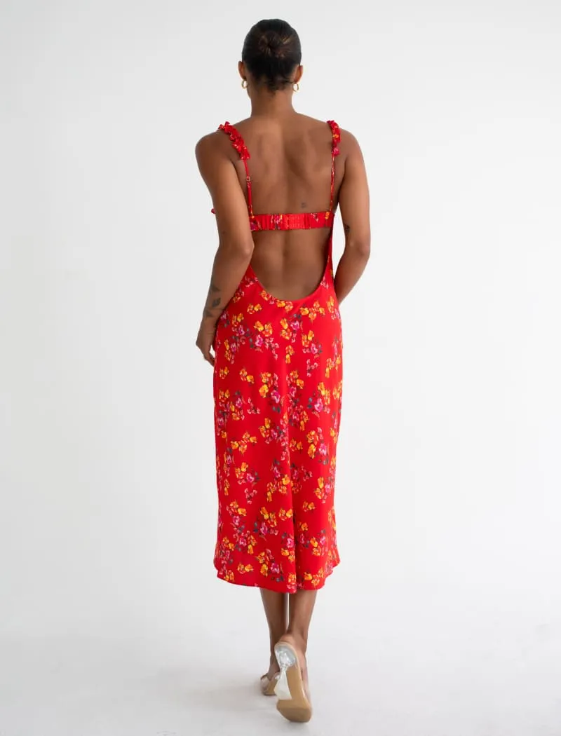 Negroni Midi Dress | Havana Bloom