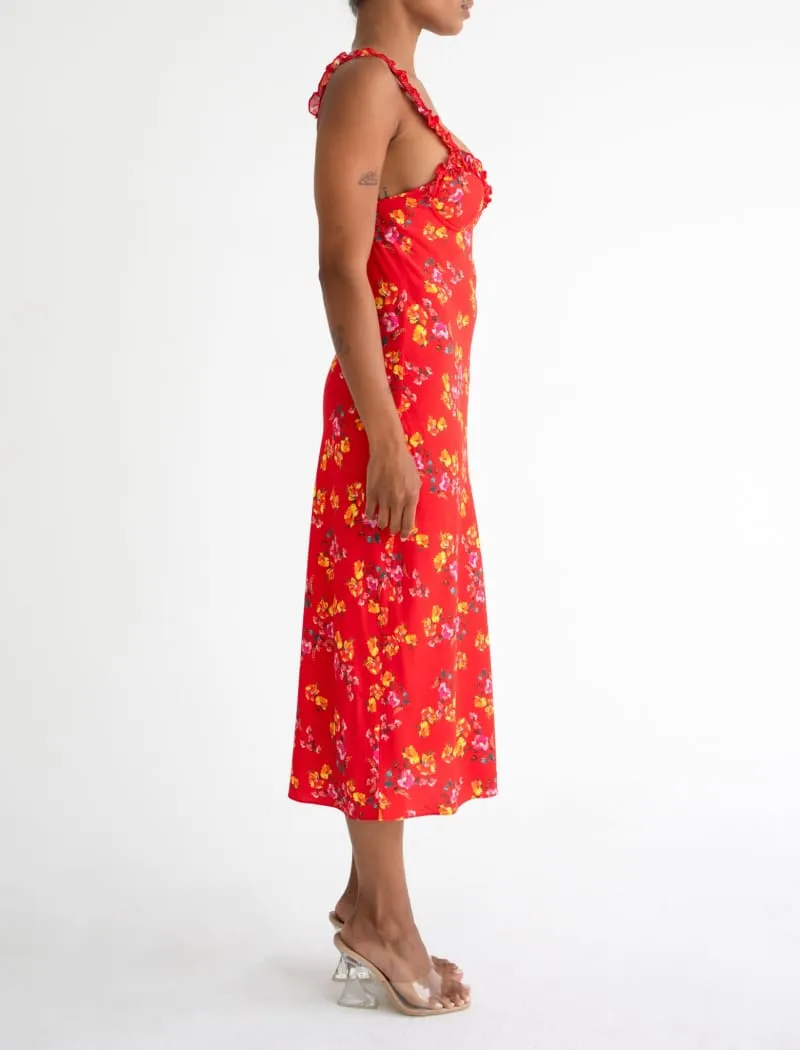 Negroni Midi Dress | Havana Bloom