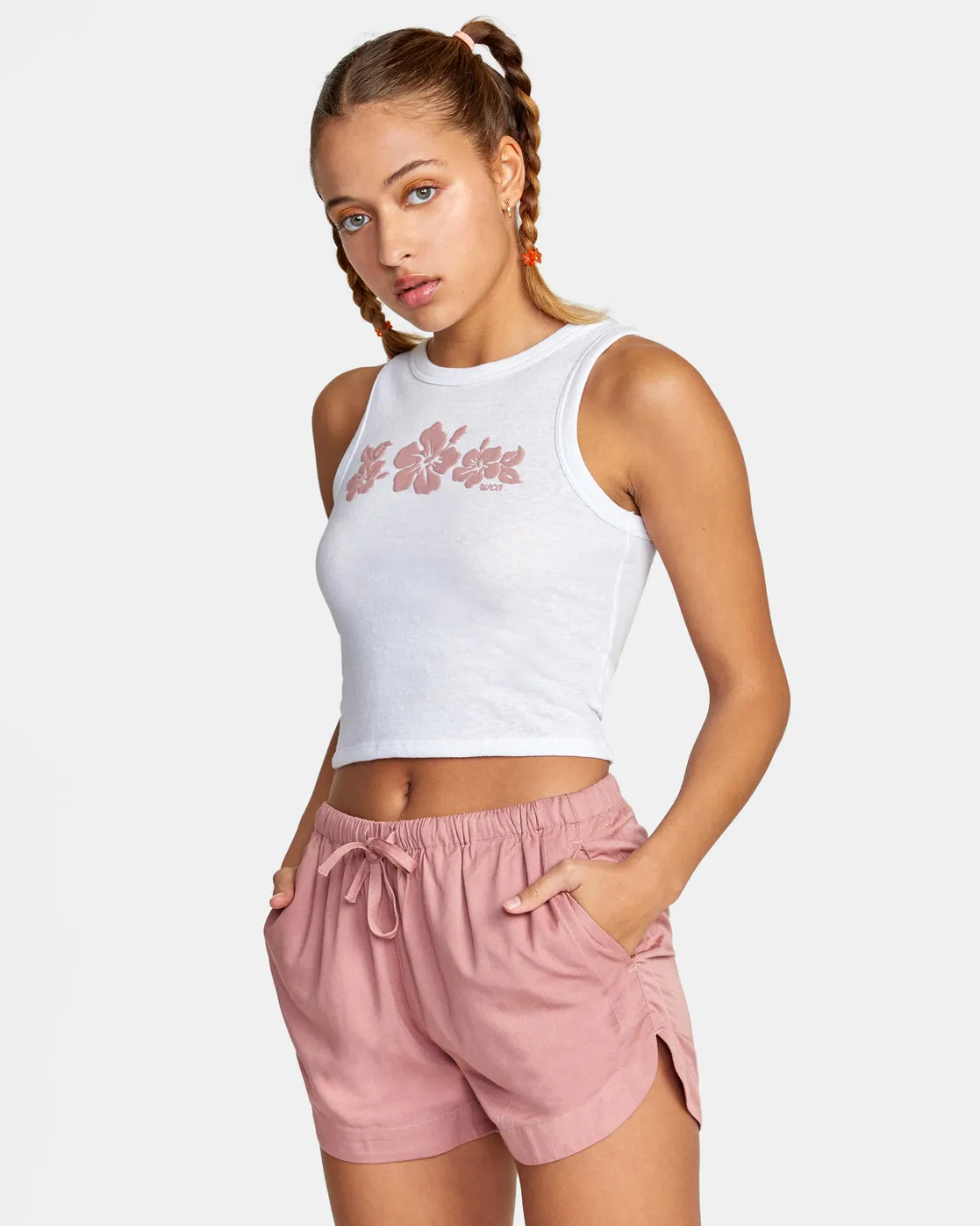New Yume Shorts - Deep Dusty Rose