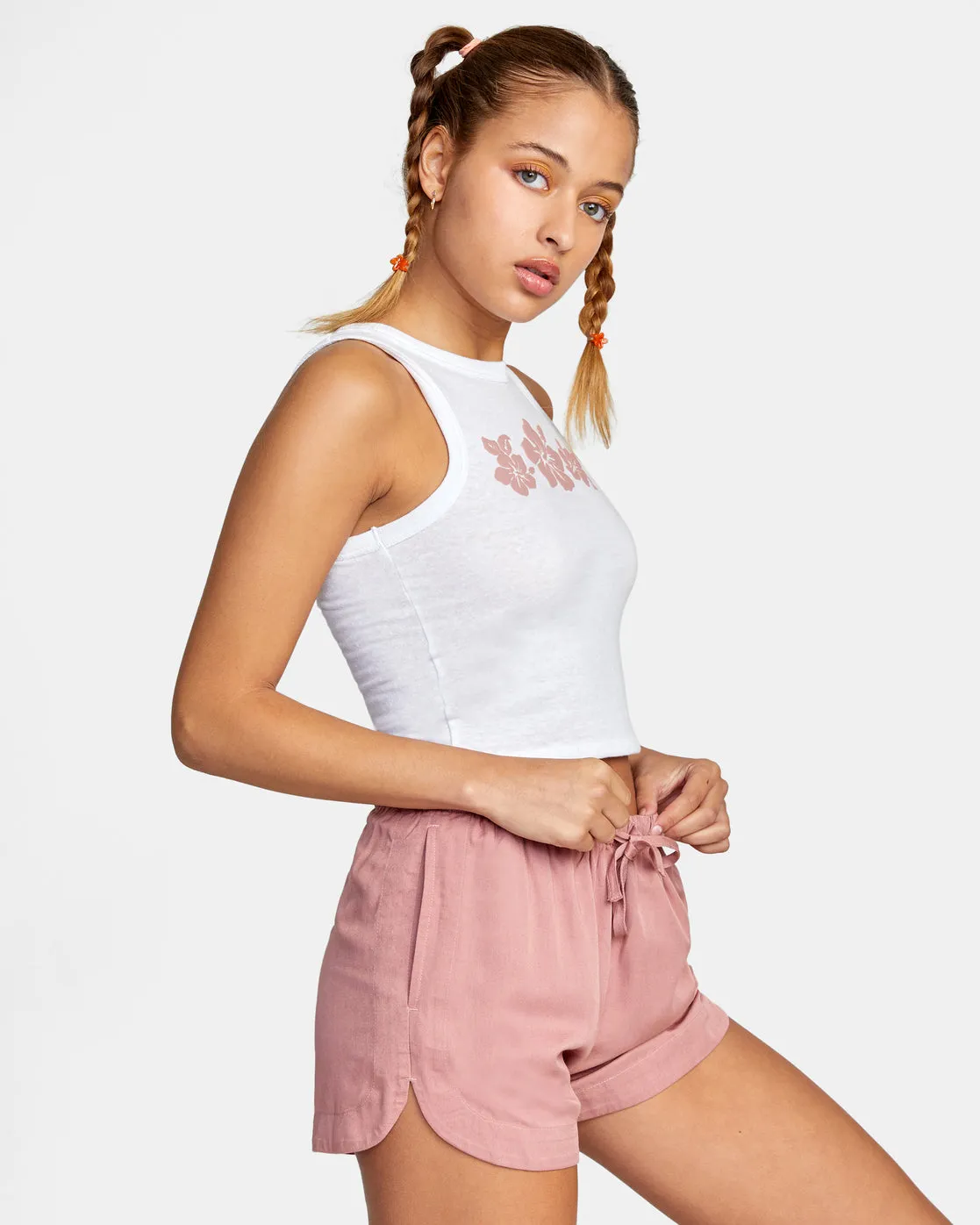 New Yume Shorts - Deep Dusty Rose