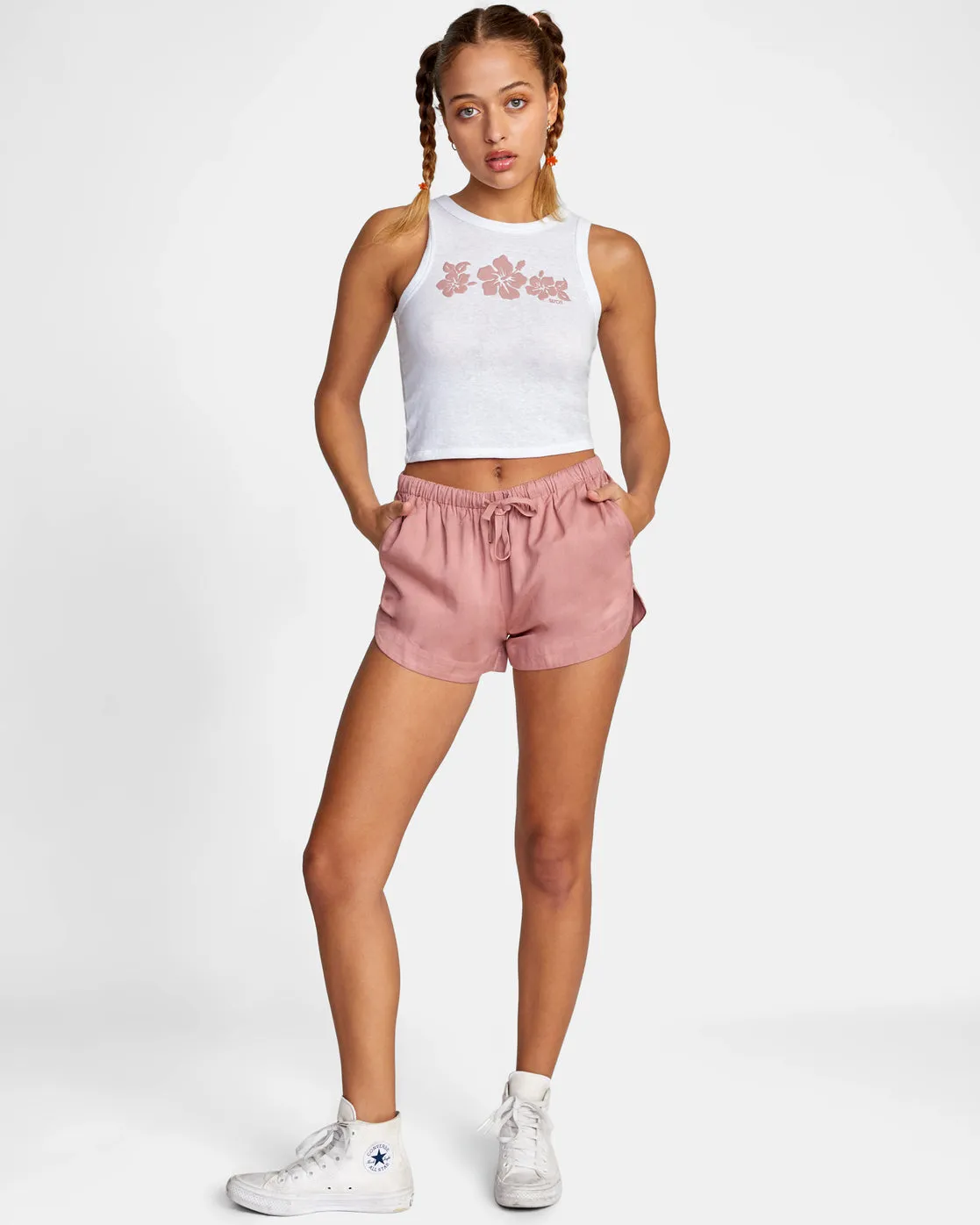 New Yume Shorts - Deep Dusty Rose