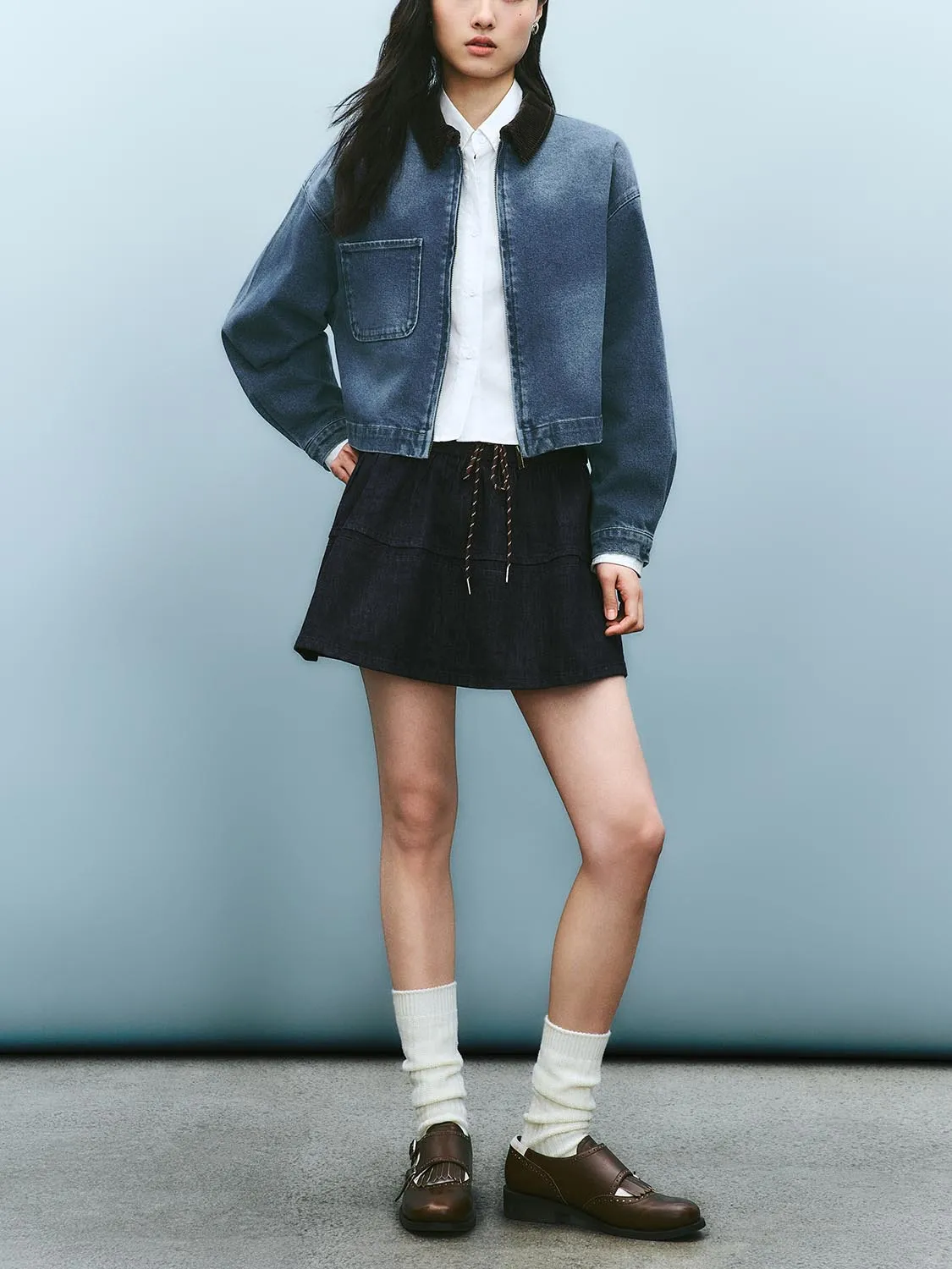 Patch Pocket Denim Jackets