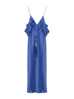 Sense of Shine Ruffled Midi Dress