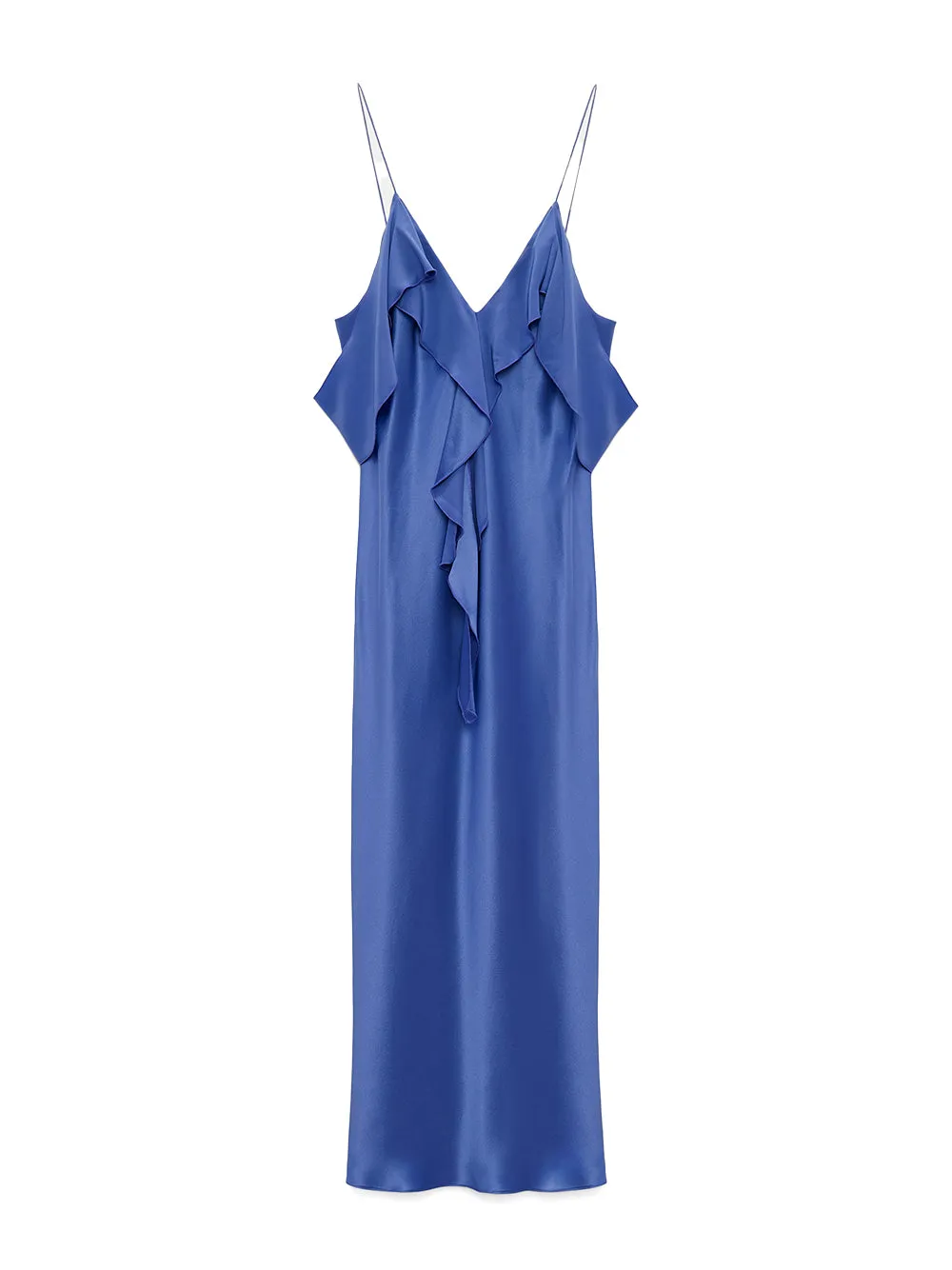 Sense of Shine Ruffled Midi Dress