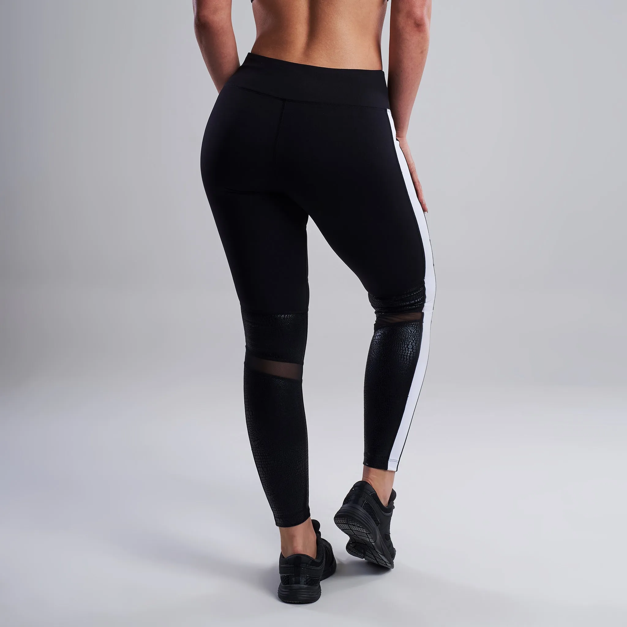 Suki Mesh Leggings in Black