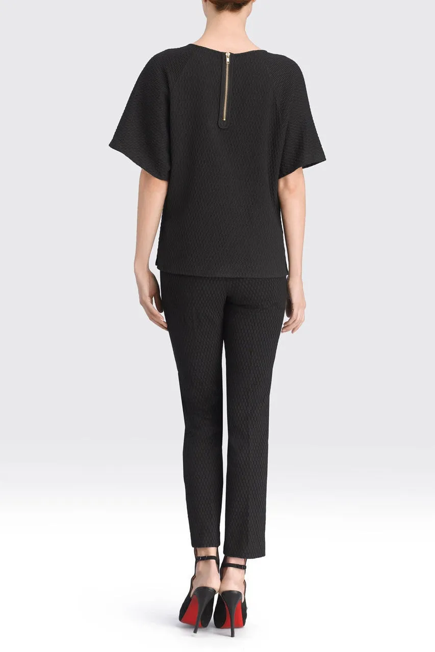Textured Jacquard Top